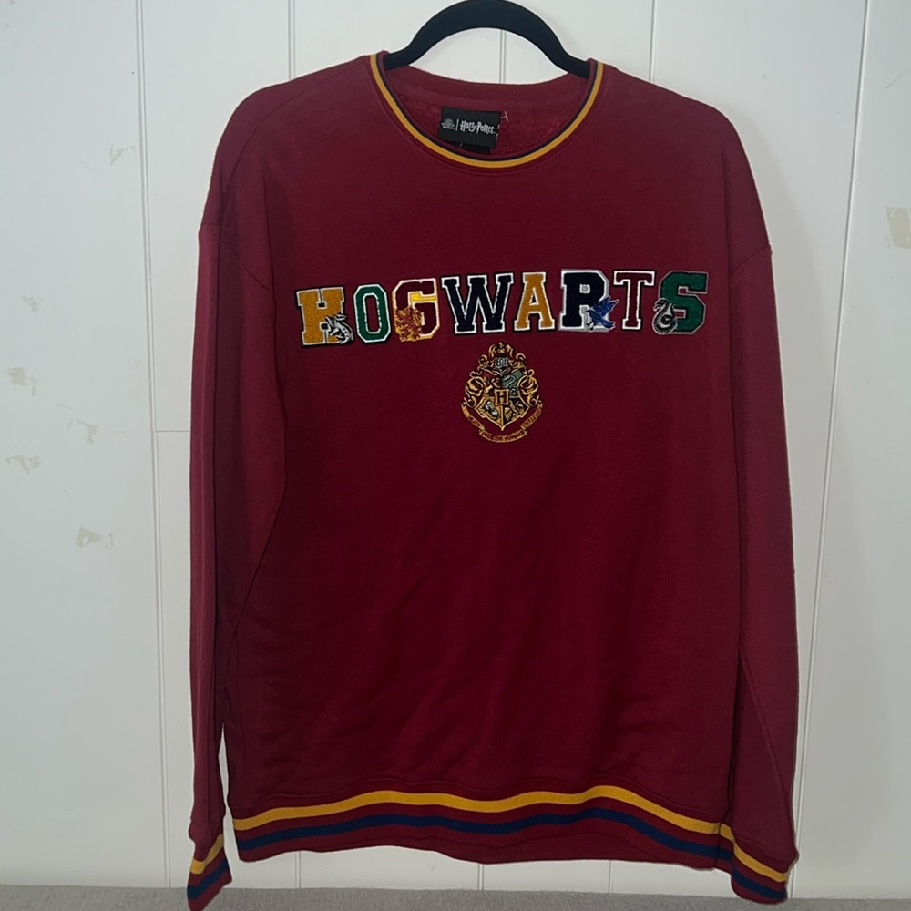 never worn, hogwarts, sweatshirt